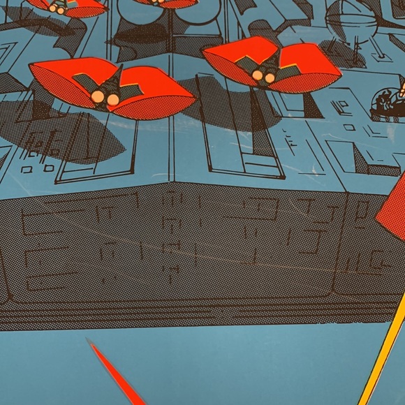 Vintage 1970’s Black Light Outer Space Poster - Picture 7 of 9